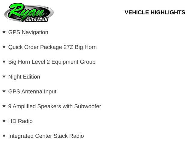 2026 Ram 1500 Big Horn Crew Cab 4x4 57 Box