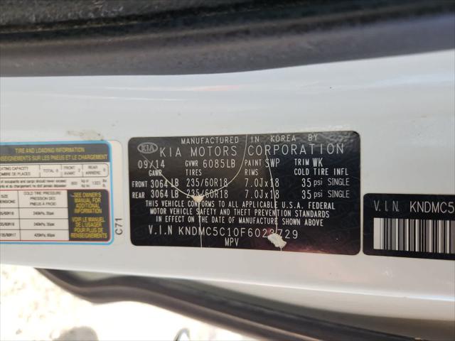 2015 Kia Sedona EX