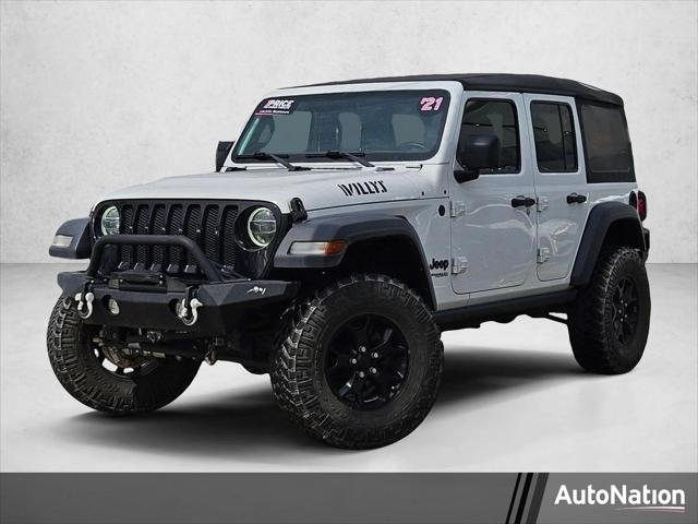 2021 Jeep Wrangler Willys 4x4 for sale in North Richland Hills, TX