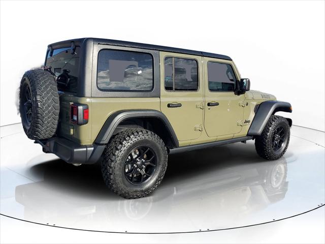 2025 Jeep Wrangler 4-Door Willys 4x4