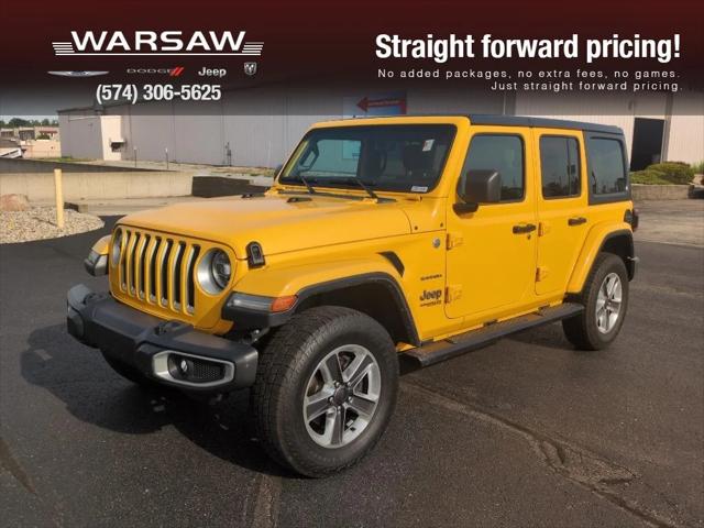 2020 Jeep Wrangler Sahara 4x4 for sale in Warsaw, IN