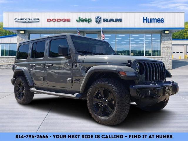 2021 Jeep Wrangler Sahara Altitude 4x4 for sale in Waterford, PA