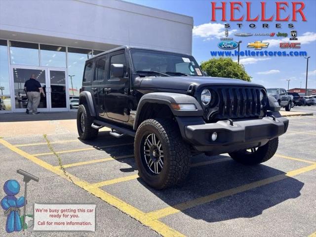 2020 Jeep Wrangler Sport S 4x4 for sale in Pontiac, IL