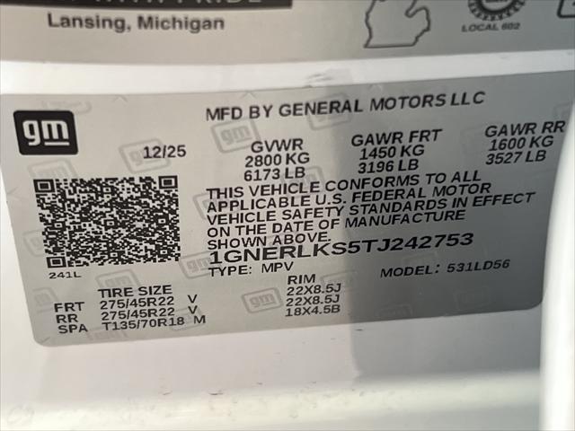 2026 Chevrolet Traverse FWD RS