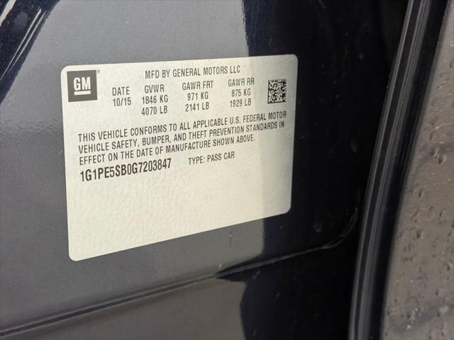 2016 Chevrolet Cruze Limited 1LT Auto