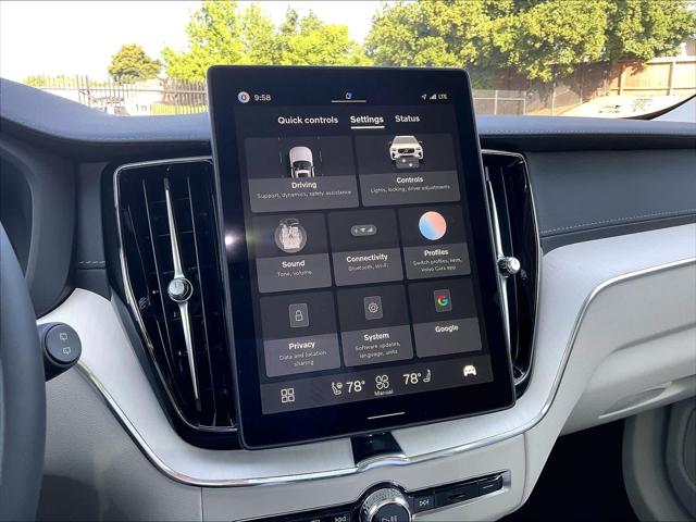 2026 Volvo XC60 Plug-In Hybrid Ultra, T8 AWD Electric/Gasoline, Dark