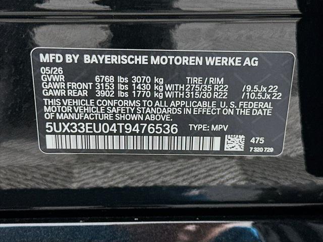 2026 BMW X5 M60i