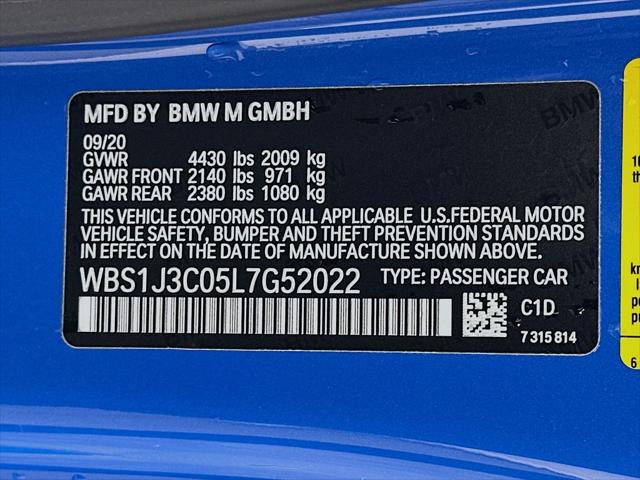 2020 BMW M2 CS