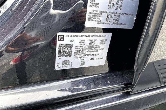 2024 GMC Sierra 1500 4WD Crew Cab Short Box Elevation with 3VL