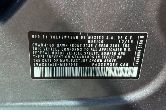 2017 Volkswagen Jetta 1.4T SE