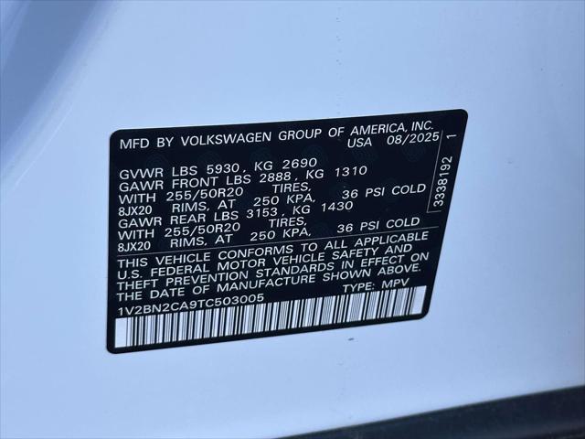 2026 Volkswagen Atlas SEL