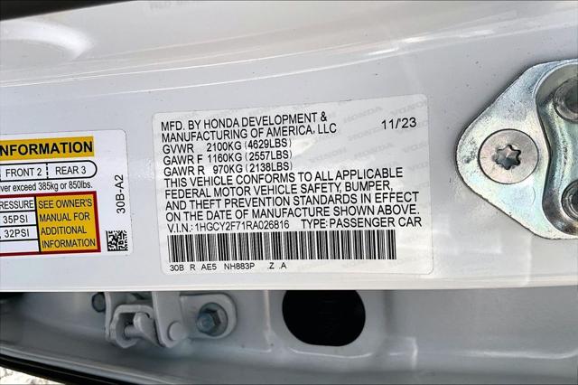 2024 Honda Accord Hybrid Sport-L