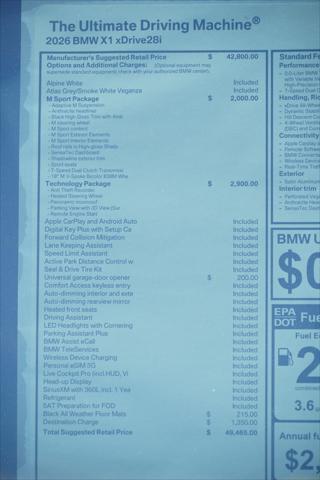 2026 BMW X1 xDrive28i