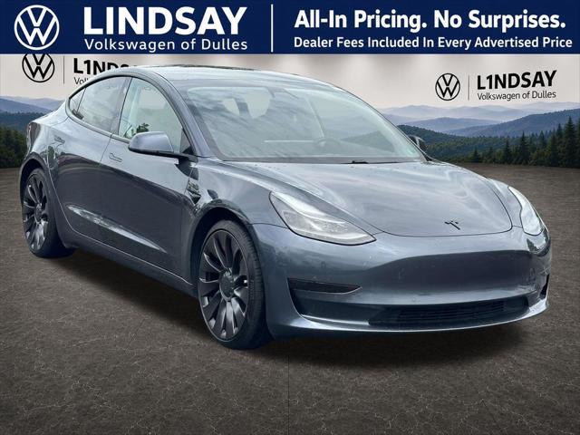 2021 Tesla Model 3 Performance Dual Motor All-Wheel Drive for sale in Sterling, VA