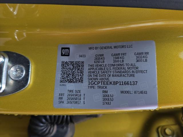 2023 Chevrolet Colorado 4WD Crew Cab Short Box Trail Boss