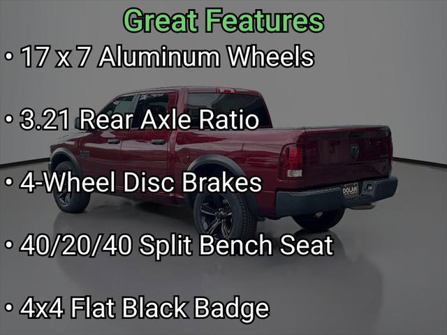 2024 Ram 1500 Classic Warlock Crew Cab 4x4 5'7" Box