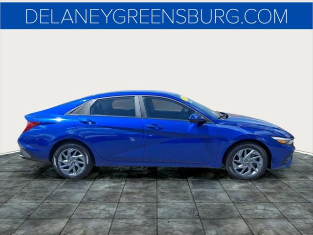 2024 Hyundai Elantra Hybrid Blue