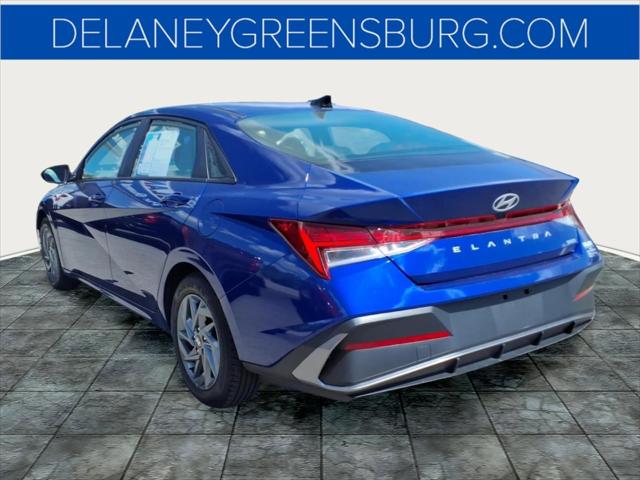 2024 Hyundai Elantra Hybrid Blue
