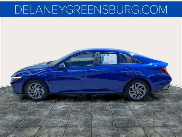 2024 Hyundai Elantra Hybrid Blue