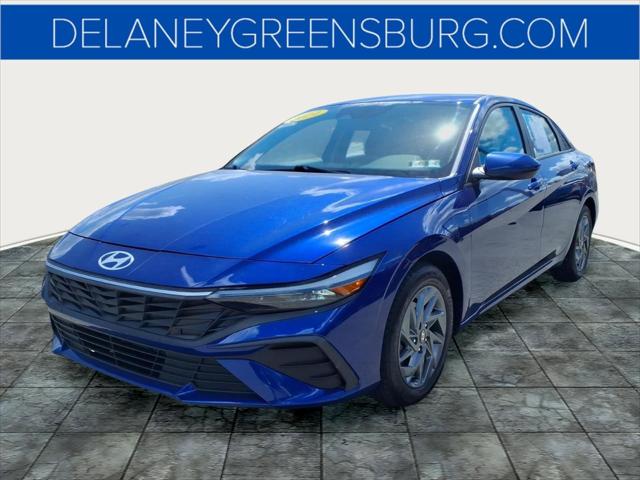 2024 Hyundai Elantra Hybrid Blue