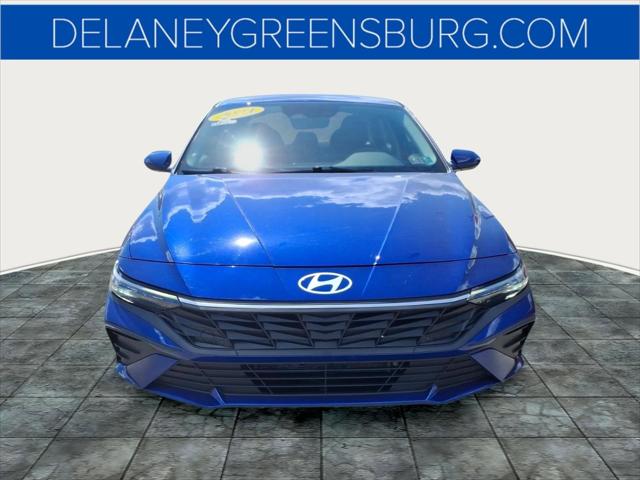 2024 Hyundai Elantra Hybrid Blue