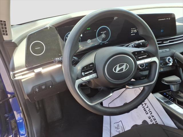 2024 Hyundai Elantra Hybrid Blue