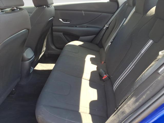 2024 Hyundai Elantra Hybrid Blue