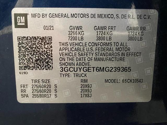 2021 Chevrolet Silverado 1500 4WD Crew Cab Short Bed LTZ