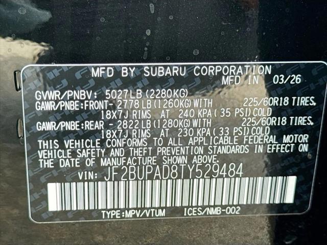 2026 Subaru Outback Premium