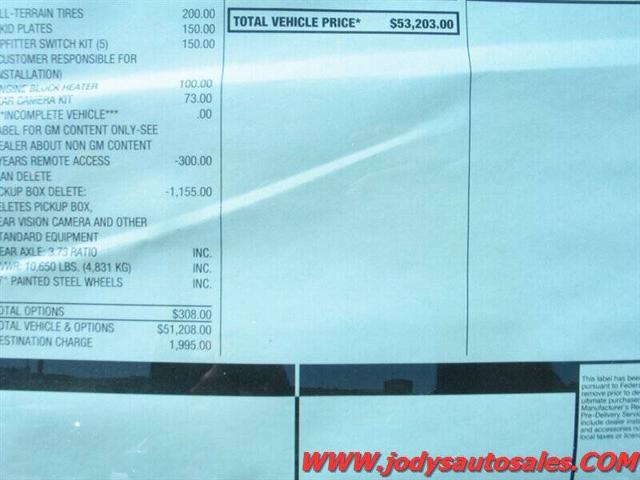 2024 Chevrolet Silverado 2500HD 4WD Crew Cab Long Bed Work Truck