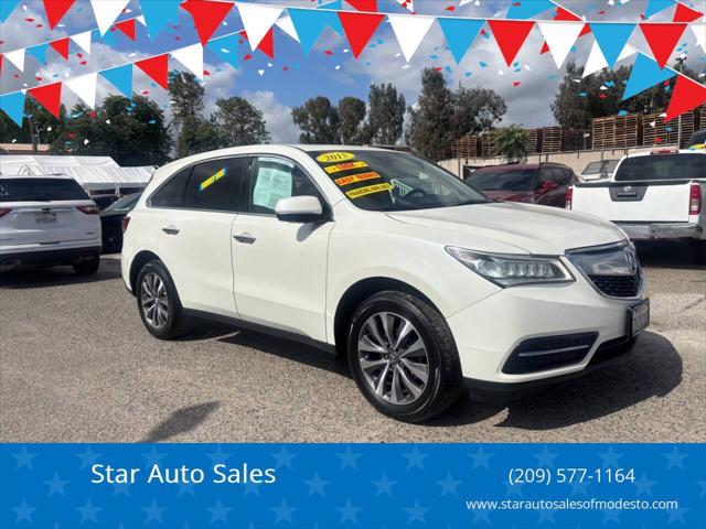 2015 Acura MDX Technology Pkg w/Entertainment Pkg for sale in Modesto, CA