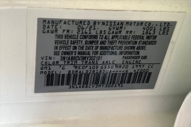 2021 Nissan Sentra SV Xtronic CVT