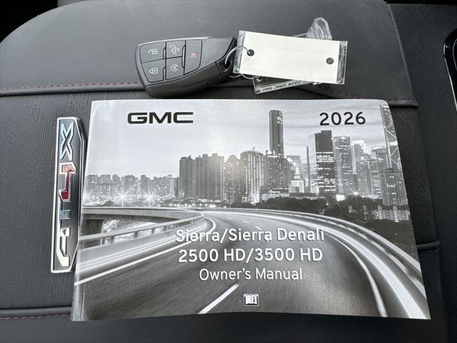 2026 GMC Sierra 2500HD Crew Cab, Standard Bed, AT4X, 4WD