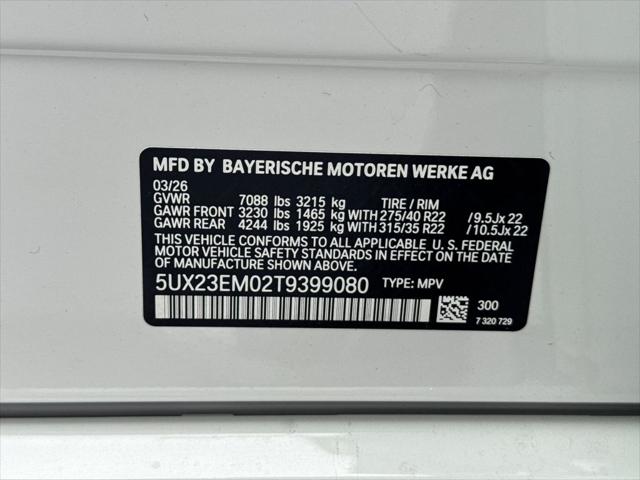 2026 BMW X7 xDrive40i