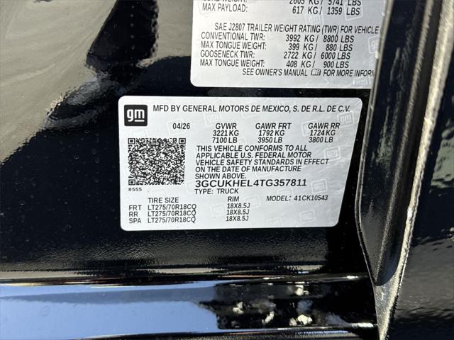 2026 Chevrolet Silverado 1500 4WD Crew Cab Short Bed ZR2