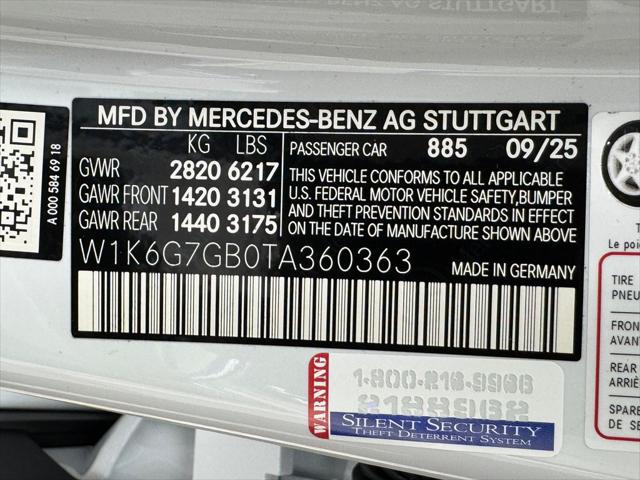 2026 Mercedes-Benz S 580 4MATIC