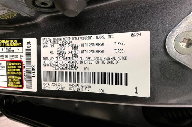 2024 Toyota Sequoia Platinum