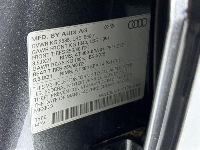 2026 Audi SQ5 Sportback Premium Plus TFSI quattro S tronic