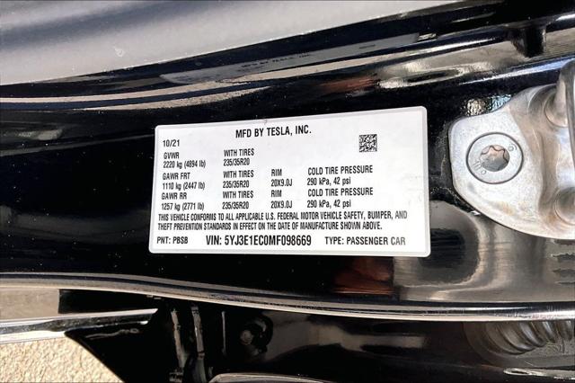 2021 Tesla Model 3 Performance Dual Motor All-Wheel Drive
