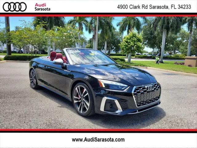 2024 Audi S5 Cabriolet Premium Plus TFSI quattro Tiptronic for sale in Sarasota, FL