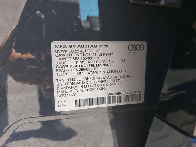 2027 Audi Q6 e-tron Premium quattro