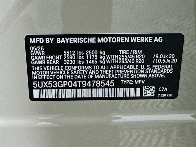 2026 BMW X3 30 xDrive