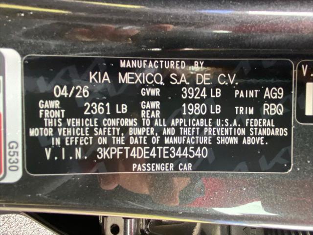 2026 Kia K4 LX
