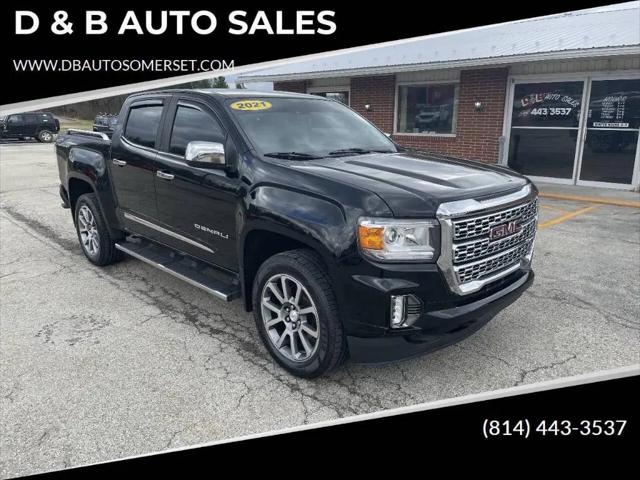 2021 GMC Canyon 4WD Crew Cab Short Box Denali for sale in SOMERSET, PA