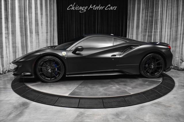 2020 Ferrari 488 Pista $511k+MSRP Satin Black W/Blue Stripe Tons of Carbon Fiber Axle Lifter for sale in Rock Hill, SC