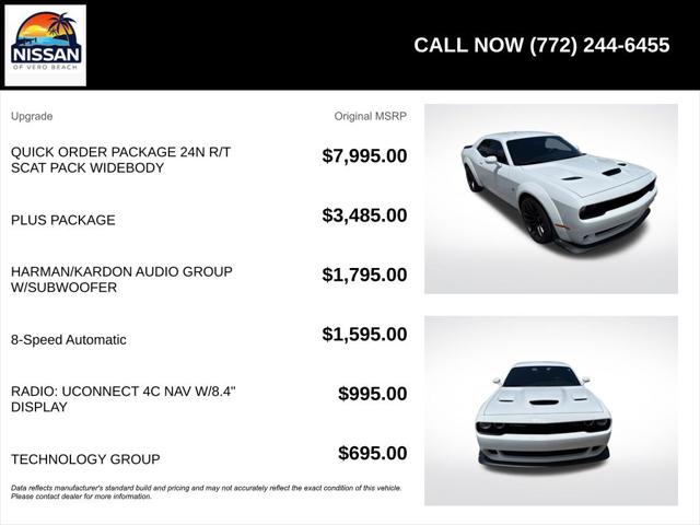 2023 Dodge Challenger R/T Scat Pack Widebody