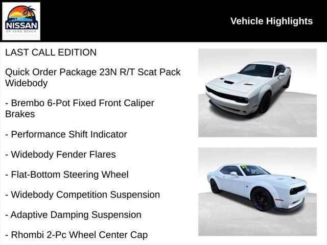 2023 Dodge Challenger R/T Scat Pack Widebody
