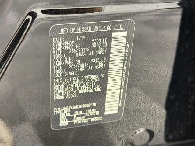2017 Nissan Armada SV