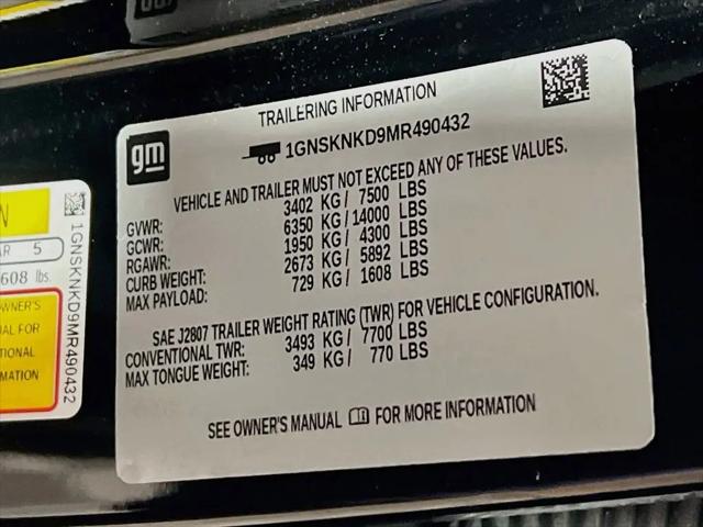 2021 Chevrolet Tahoe 4WD LT