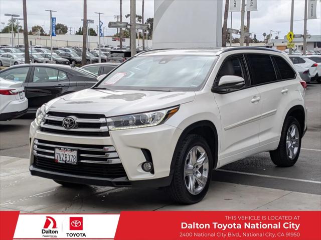 2017 Toyota Highlander Limited for sale in National City, CA